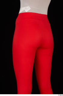Adelle Sabelle casual dressed red leggings thigh 0004.jpg